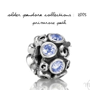ULTRA RARE LIMITED EDITION PANDORA BLUE PRIMROSE PATH BEAD 790330CZB